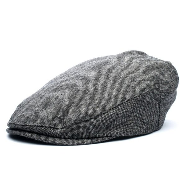 BOY'S DRIVER HAT GREY PAGE BOY CAP - Picture 3 of 4